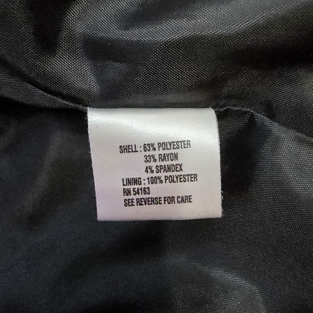 Calvin Klein Charcoal Gray Blazer Career Classy 10 - Picture 5 of 12